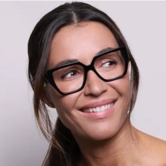 NEW DOLCE&GABBANA BLACK WOMEN EYEGLASSES DOLCE&GABBANA - Picture 3 of 4